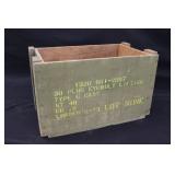 Vintage Ammo Crate