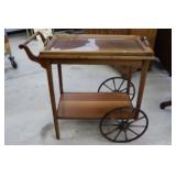 Antique Tea Serving Cart
