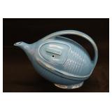 Hall Specialty Tea Pot , Peacock Blue Football Sha