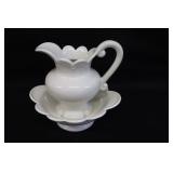 Ceramic Pitcher & Bowl