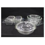Pyrex Casseroles,  Mixing Bowls & Baking Dishes