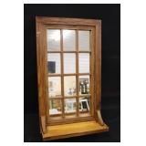 15" x 11" Mirrored Shelf