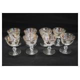 Gold Rim & Leaf Sherbets