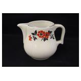 Hall Red Poppy Pitcher