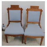 Antique Parlor Side Chairs