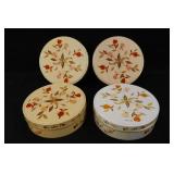 Jewel Tea Autumn Leaf Cookie Tins