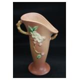 Roseville 382-7 7 1/2" Vase Apple Blossom Pattern