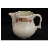 Hall China Orange Poppy Pitcher