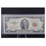 1953 C Red Seal $2 Bill