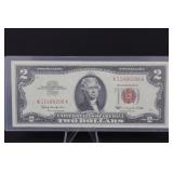 1953 Red Seal $2 Bill