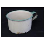 Green Enamel Cup
