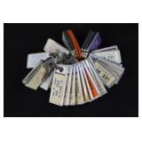 Miniature License Plate Key Tags