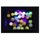 Uranium Glass Marbles