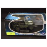 Military Jeep Diecast Truck