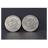 1972 Eisenhower Dollars