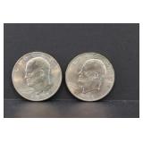 1971 D Eisenhower Dollars