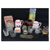 Assorted Mugs, Glassware & Collectables