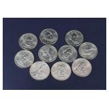 2010 D James Buchanan Presidential $1 Coins