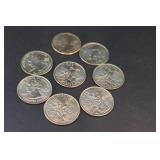 2002 Uncirculated Mississippi State Quarters