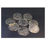 2002 Uncirculated Indiana State Quarters