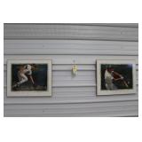 The Art of Baseball Hanging Prints