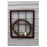 Decorative Lighted Window Frame