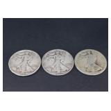 Silver Walking Liberty Half Dollars