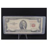 Uncirculated 1953 Red Seal $2 Bill