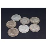 1964 Silver Kennedy Half Dollars