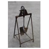 Antique Cast Iron Butter  Churn