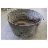 24" Galvanized Wash Tub