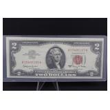 1953 A Red Seal $2 Bill