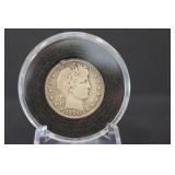 1900 Silver Barber Quarter