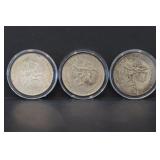 1968 Mexican 25 Pesos Silver Olympic Coins