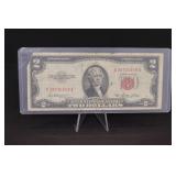 1953 Red Seal $2 Bill
