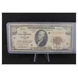 1929 $10 Issued by The Federal Reserve Bank of Cle