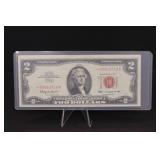 Uncirculated 1963 Red Seal $2 Bill