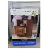 NIB Pressed Wood End Table