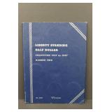 Silver Liberty Standing Half Dollar Coin Book Set