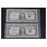 1957 A $1 Silver Certificates
