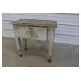 Primitive Painted Table