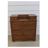 Victorian Ash Wood Chest of Drawers