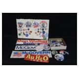 Political Buttons & Stickers