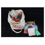 Bag Full of Precut Quilting Squares