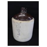 5 Gal. Blue Ribbon Stoneware Jug