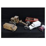 Old Pressed Steel Toys