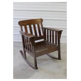 Stickley Style Misson Oak Rocking Chair