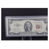 1953 Red Seal $2 Bill