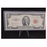 1953 C Red Seal $2 Bill