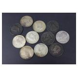 Silver Clad Kennedy Half Dollars